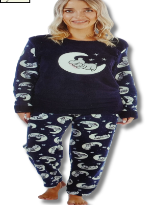 ESTIVA BAYAN PELUS POLAR PIJAMA TAKIMI WELSOFT 21343