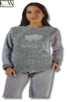 ESTIVA BAYAN PELUS POLAR PIJAMA TAKIMI WELSOFT 21344