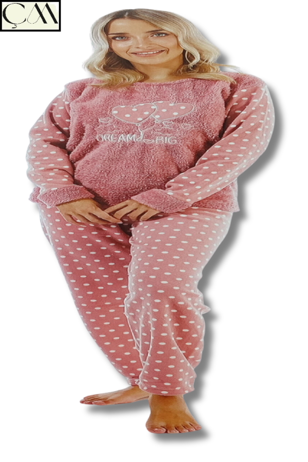 ESTIVA BAYAN PELUS POLAR PIJAMA TAKIMI WELSOFT 21344