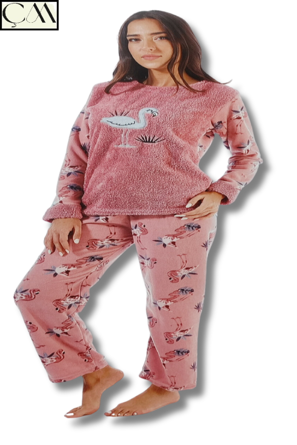 ESTIVA BAYAN PELUS POLAR PIJAMA TAKIMI WELSOFT 21345