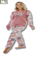 ESTIVA BAYAN PELUS POLAR PIJAMA TAKIMI WELSOFT 21347