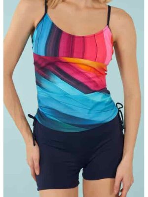 ESTIVA INCE ASKILI TANKINI 2522--901