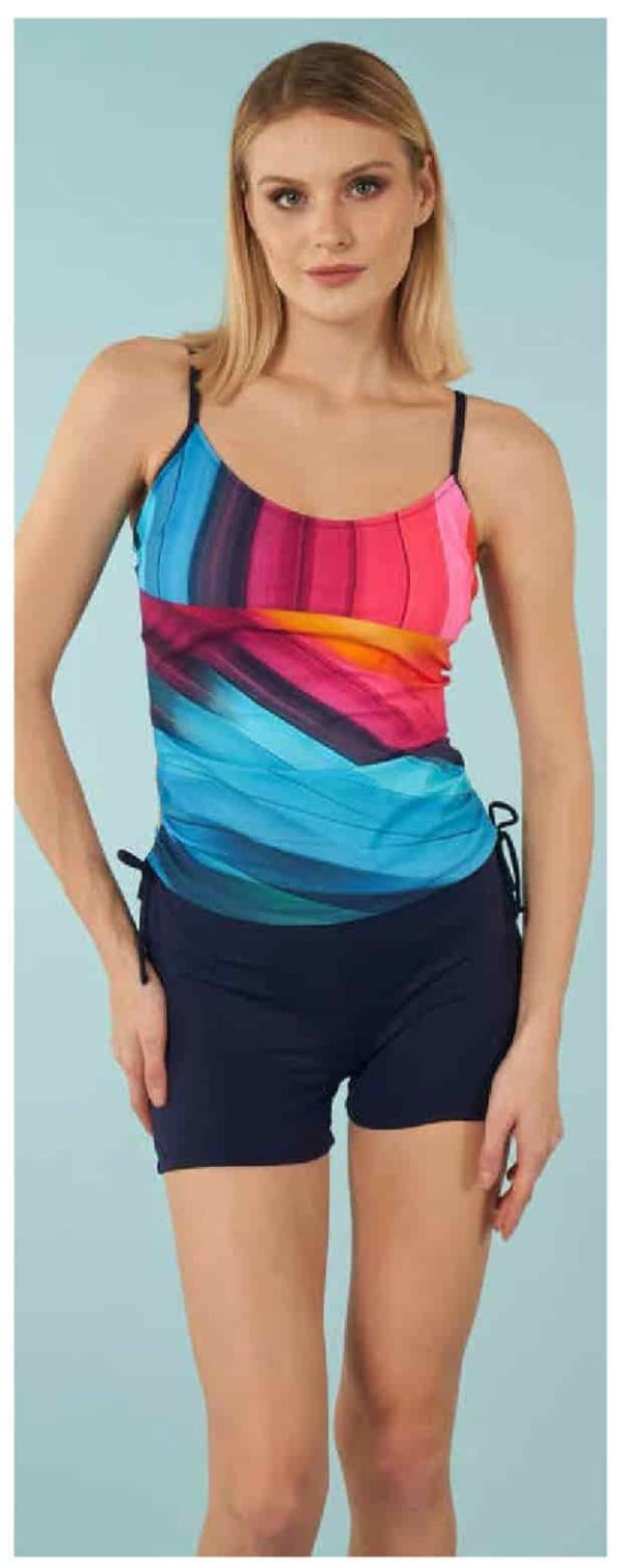 ESTIVA INCE ASKILI TANKINI 2522--901