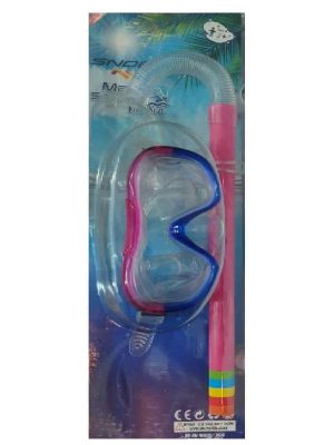 SNOB 5+ YAS COCUK MASKE SNORKEL SET M303--SN01