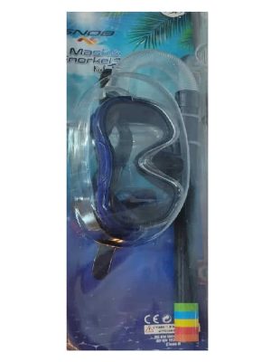 SNOB 5+ YAS COCUK MASKE SNORKEL SET M303--SN01