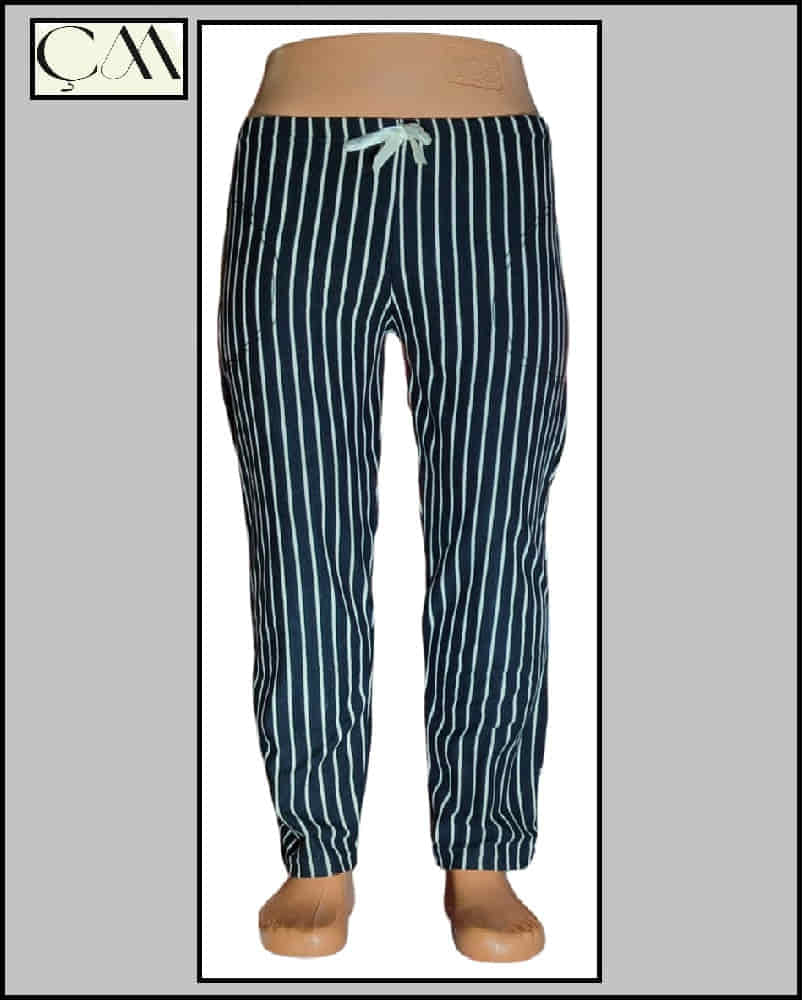 Estiva Bayan Süet Kumaş Cepli Pijama Alt