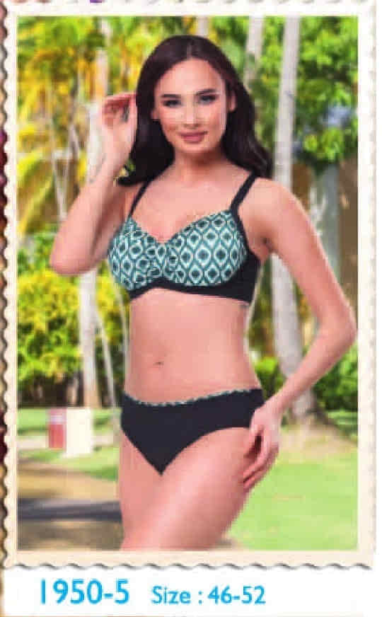 Ruko Büyük Beden Likra (Su İtiçi Ve Çabuk Kuruyan) Kumaş Balenli Toparlayıcı Yüksek Bel Bikini