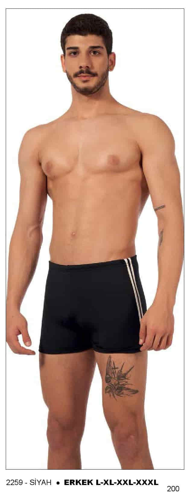 Estiva Erkek Likra Havuz Şortu