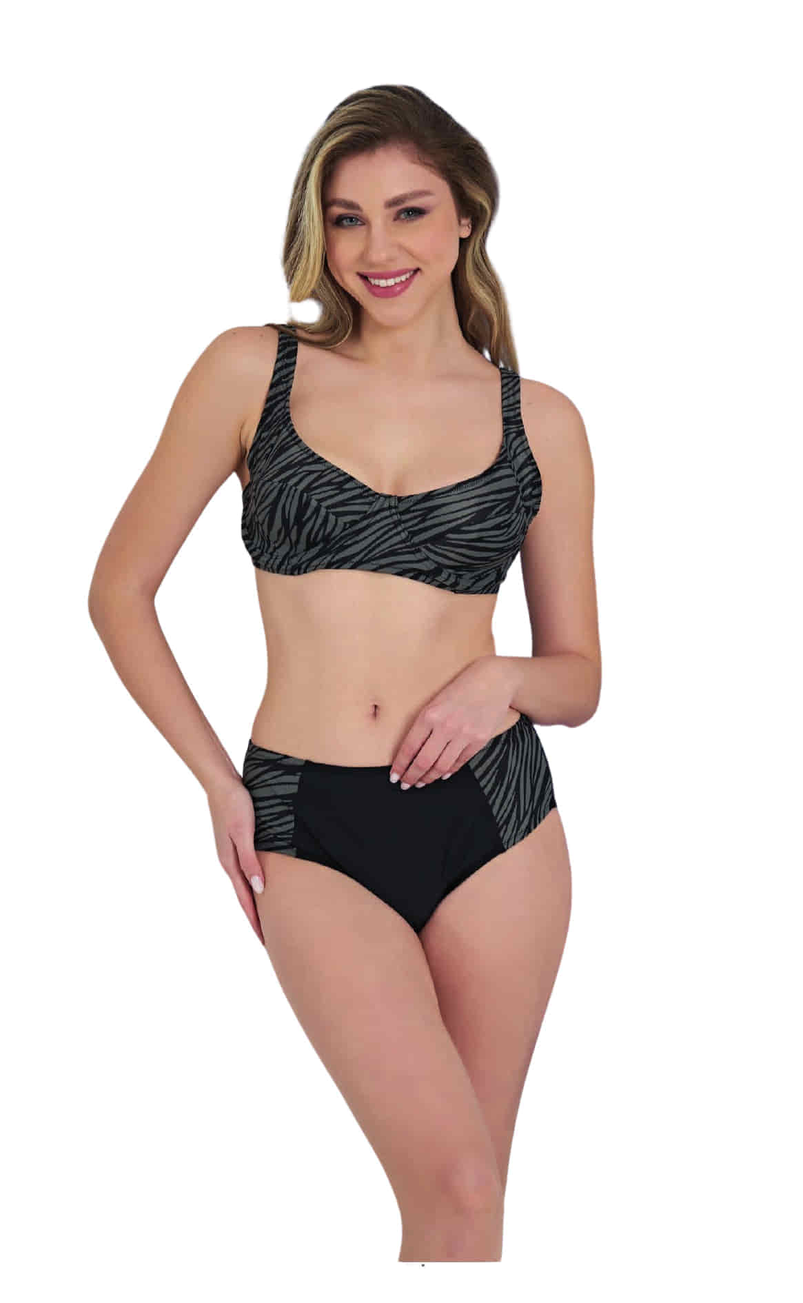 Ruko Likra (Su İtiçi Ve Çabuk Kuruyan) Kumaş Üçgen Bikini