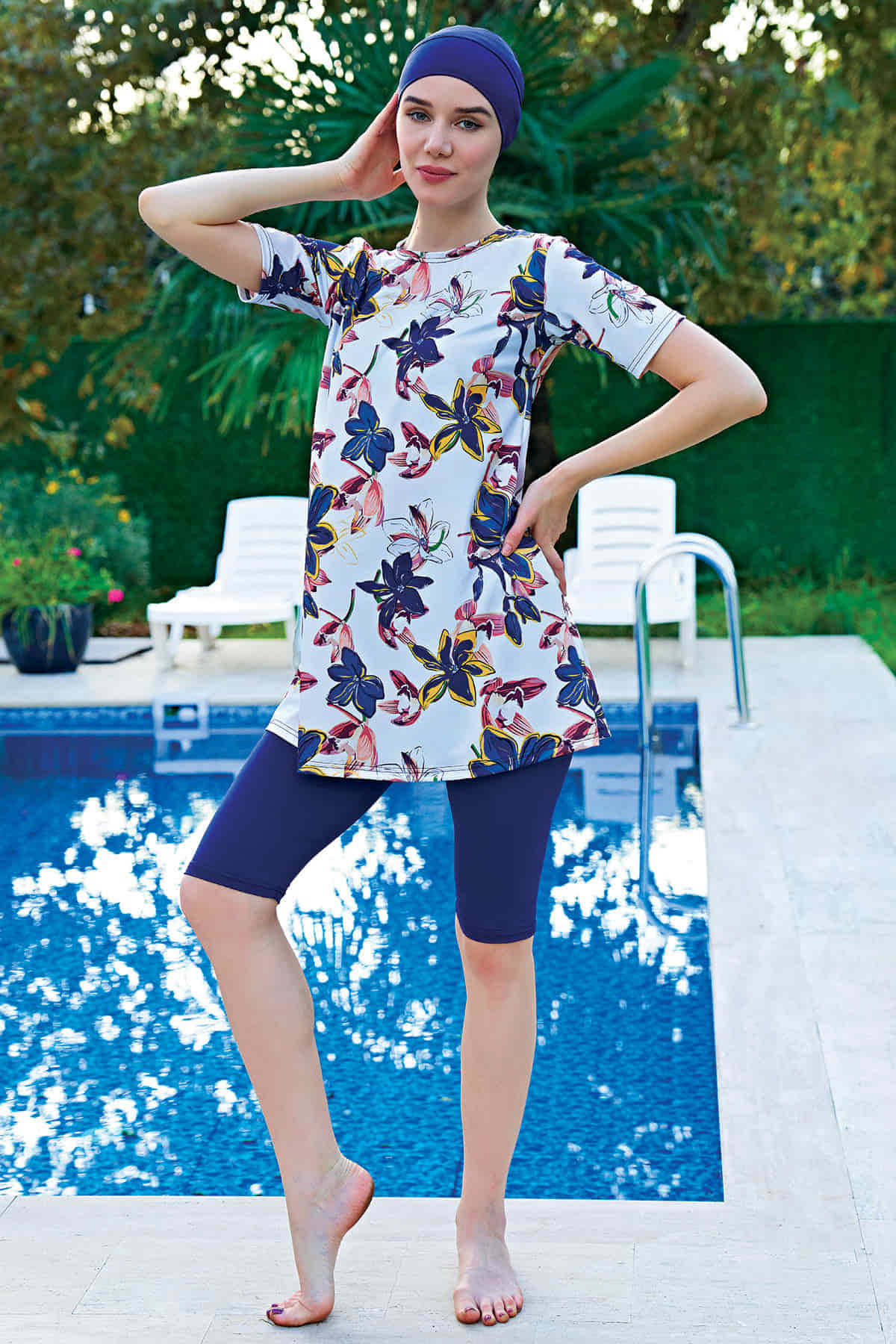 Yarım Kol Tesettür Mayo