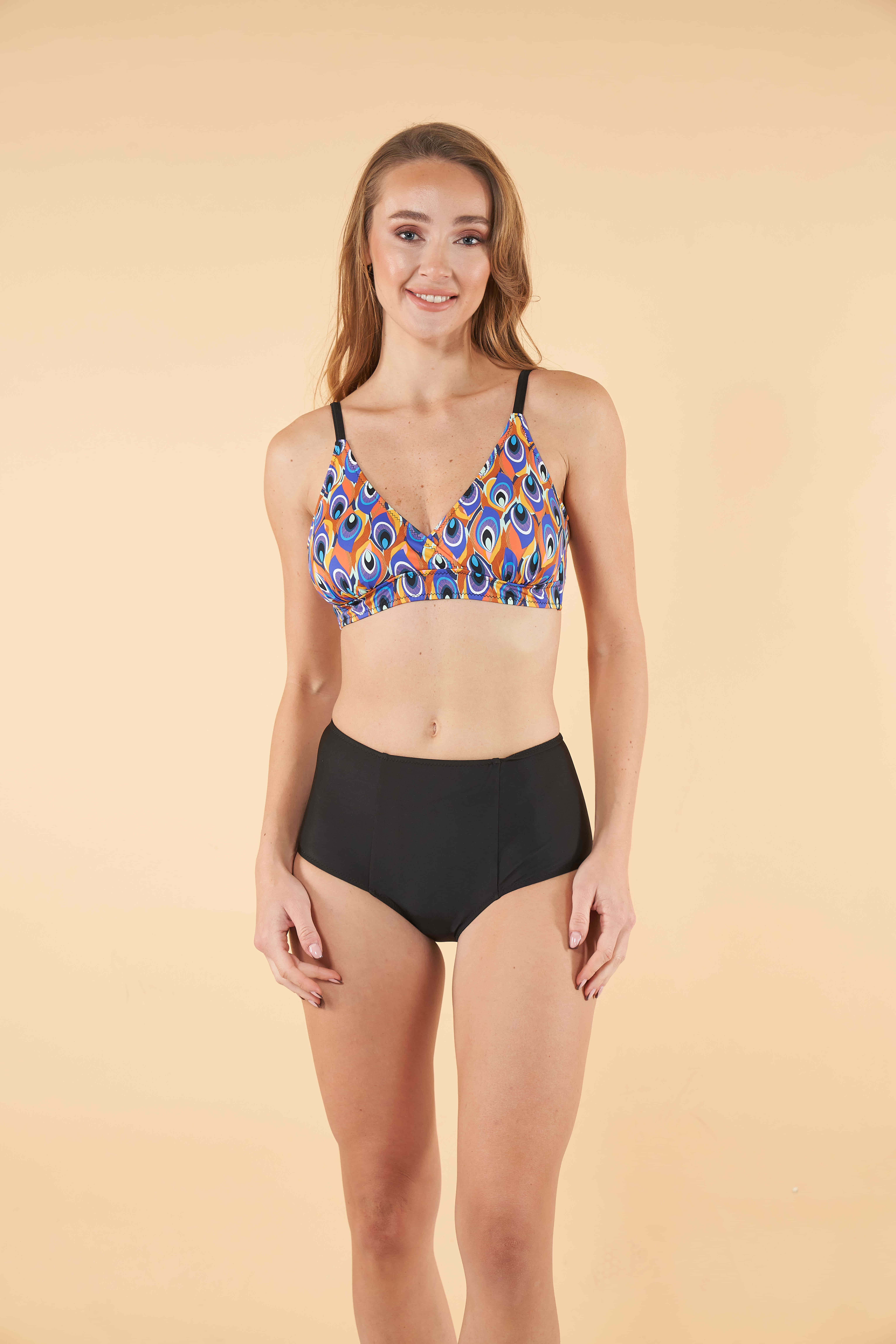 Estiva Mila Likra (Su İtiçi Ve Çabuk Kuruyan) Kumaş Toparlayıcı Kalın Askılı Bikini