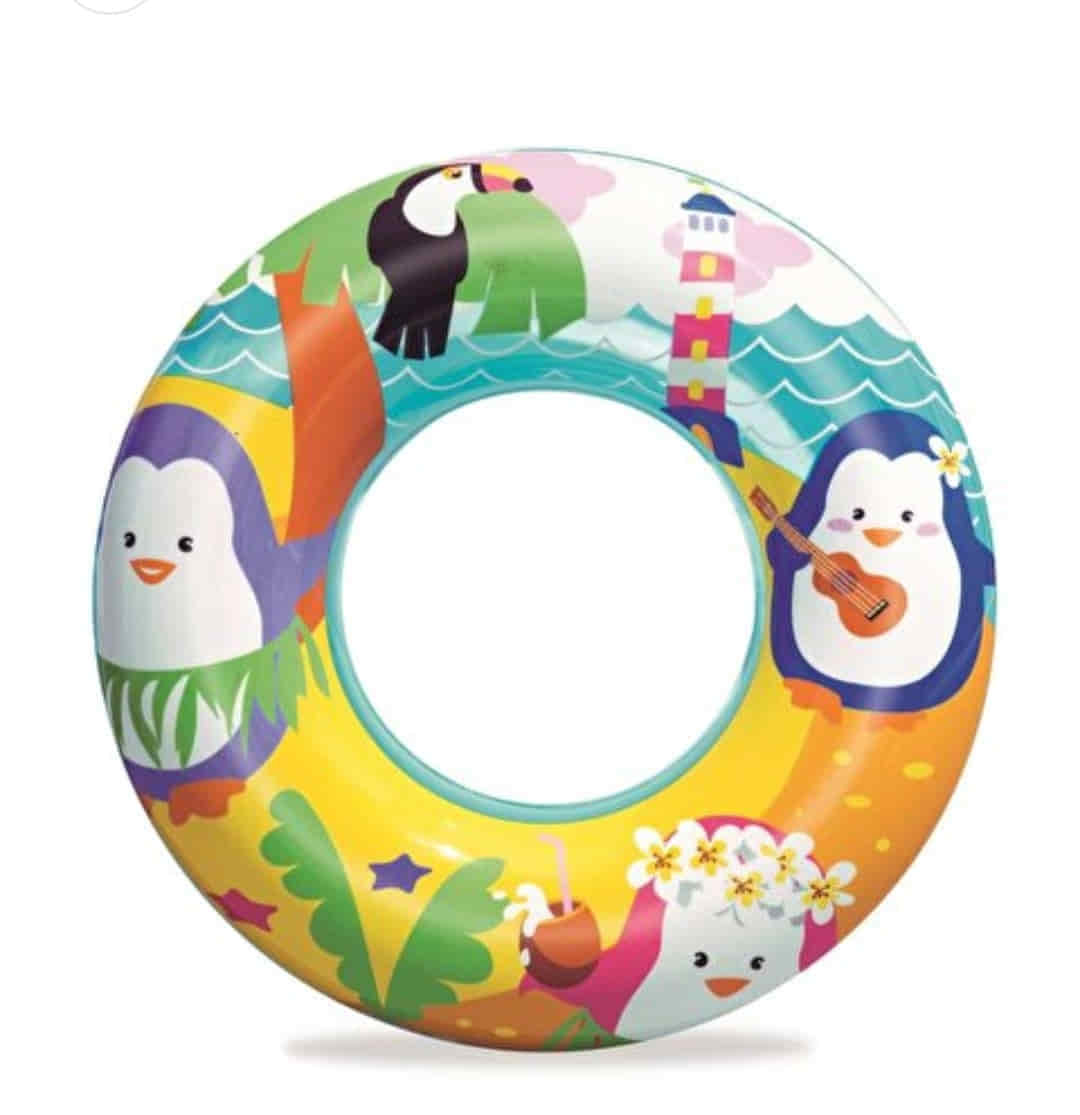 Bestway 3-6 Yaş 51 Cm Desenli Simit