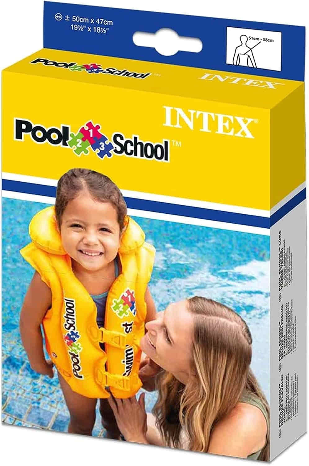 İntex 3-6 Yaş Pool School Can Yelegi 50Cm X 47Cm