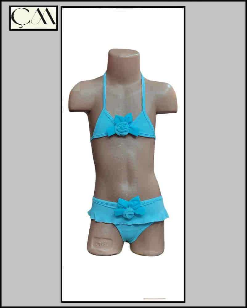 Lindissing Tam Likra Üçgen Çocuk Bikini