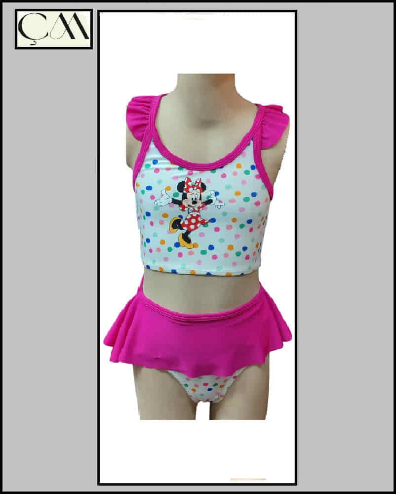 Trend Tam Likra Çocuk Bikini