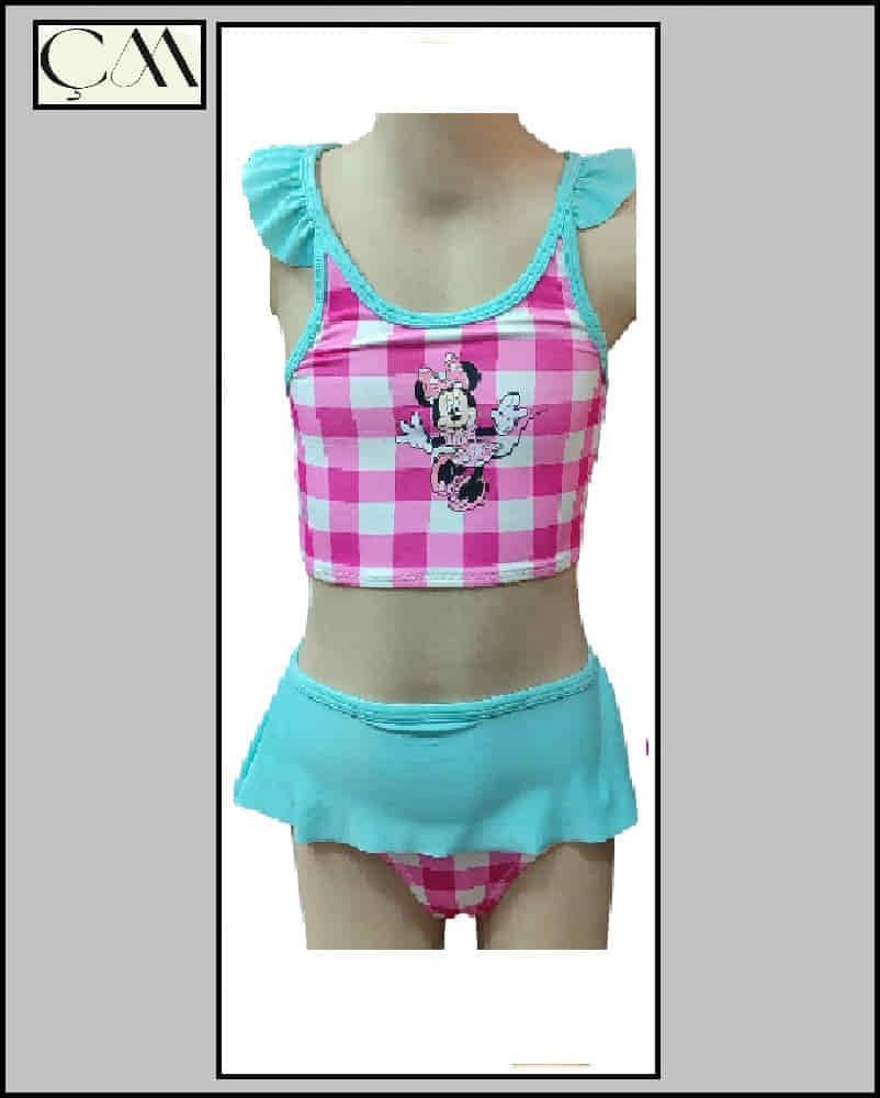 Trend Tam Likra Çocuk Bikini