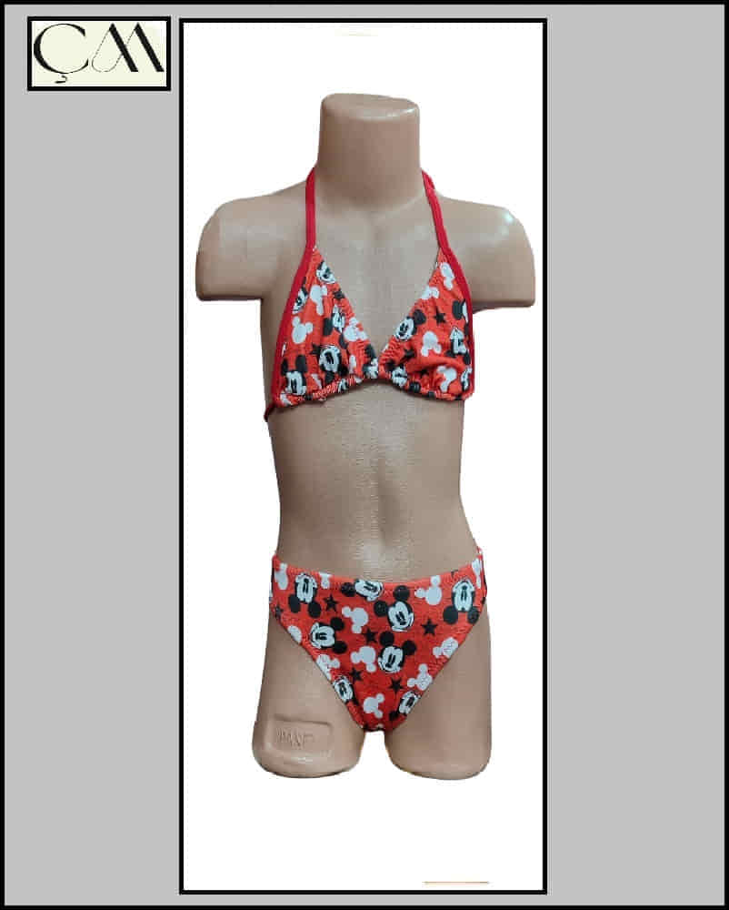 Westway Tam Likra Üçgen Çocuk Bikini