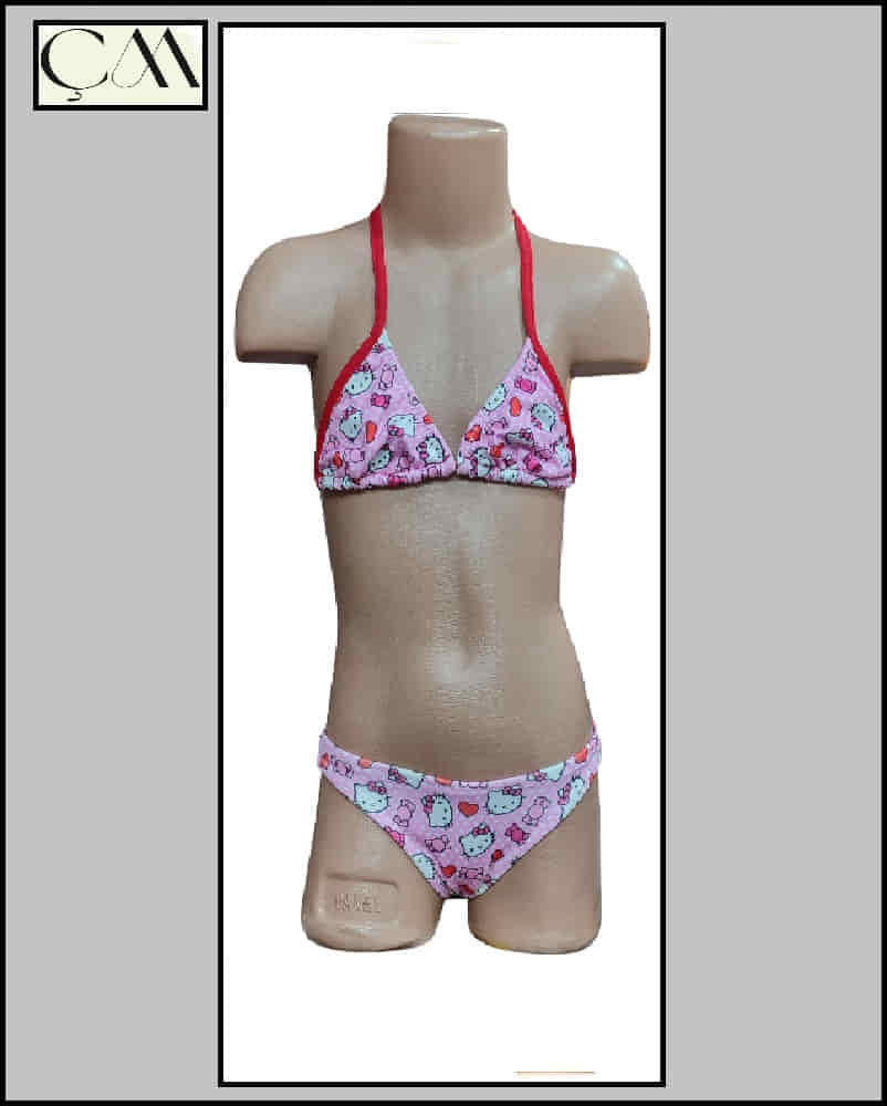 Westway Tam Likra Üçgen Çocuk Bikini