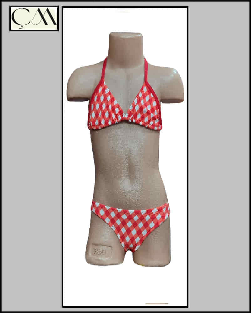 Westway Tam Likra Üçgen Çocuk Bikini