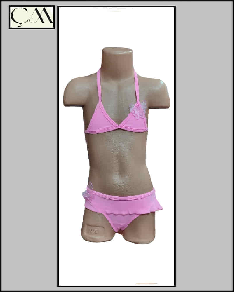 Lindissing Tam Likra Üçgen Çocuk Bikini